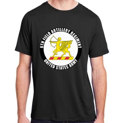 6th Field Artillery Regiment United States Army Veteran Adult ChromaSoft Performance T-Shirt