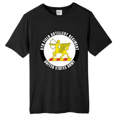 6th Field Artillery Regiment United States Army Veteran Tall Fusion ChromaSoft Performance T-Shirt