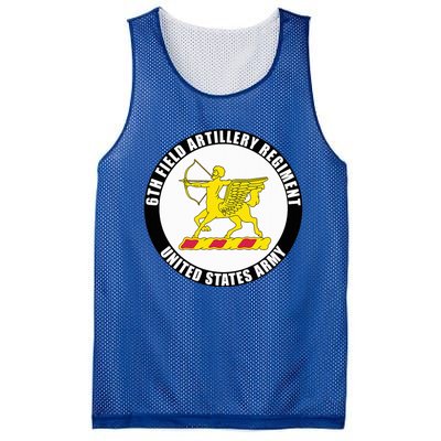 6th Field Artillery Regiment United States Army Veteran Mesh Reversible Basketball Jersey Tank