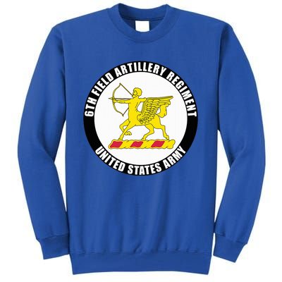 6th Field Artillery Regiment United States Army Veteran Tall Sweatshirt