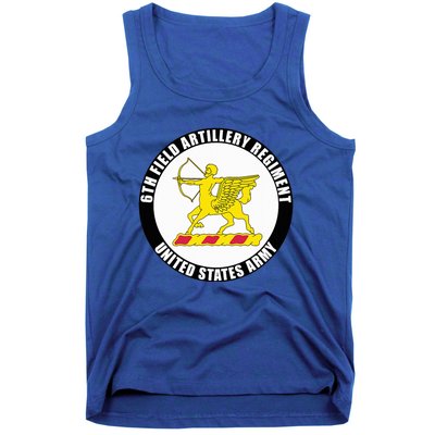 6th Field Artillery Regiment United States Army Veteran Tank Top