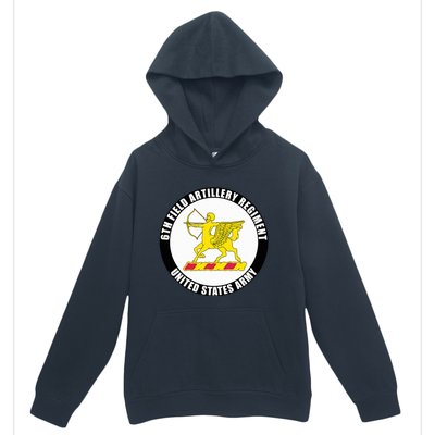 6th Field Artillery Regiment United States Army Veteran Urban Pullover Hoodie