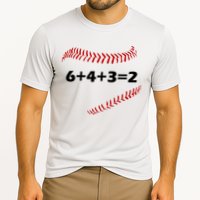 6+4+3=2 Funny Baseball Double Play Performance Shirt