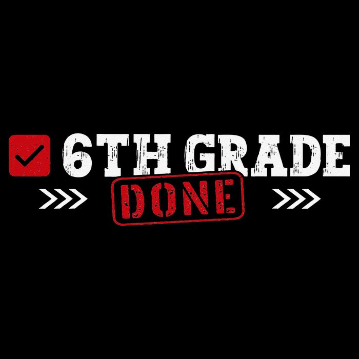 6th Grade Done Last Day of School 6th Grade Graduation Cooling Performance Crew T-Shirt