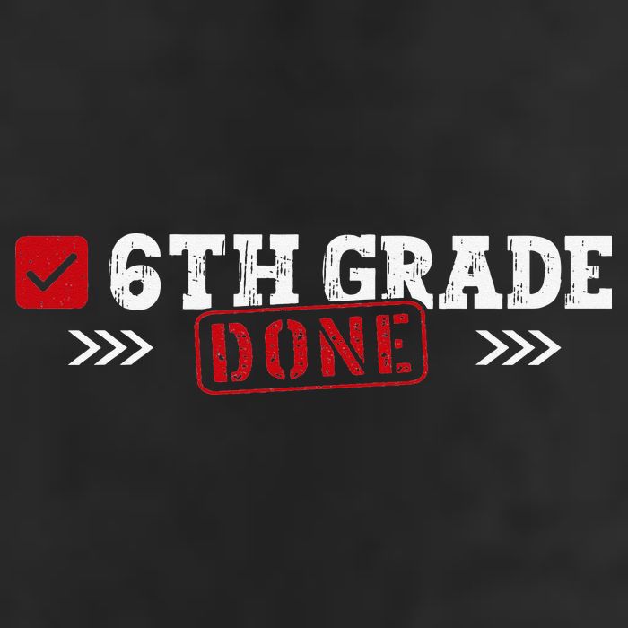 6th Grade Done Last Day of School 6th Grade Graduation Adult Drive Performance Visor