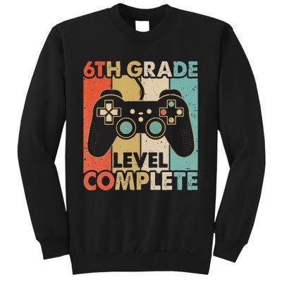 6Th Grade Graduation Level Complete Video Games Sweatshirt