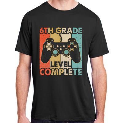 6Th Grade Graduation Level Complete Video Games Adult ChromaSoft Performance T-Shirt