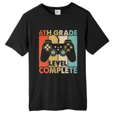 6Th Grade Graduation Level Complete Video Games Tall Fusion ChromaSoft Performance T-Shirt