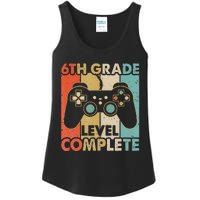 6Th Grade Graduation Level Complete Video Games Ladies Essential Tank