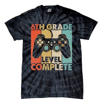 6Th Grade Graduation Level Complete Video Games Tie-Dye T-Shirt