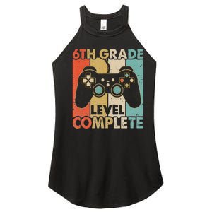 6Th Grade Graduation Level Complete Video Games Women's Perfect Tri Rocker Tank