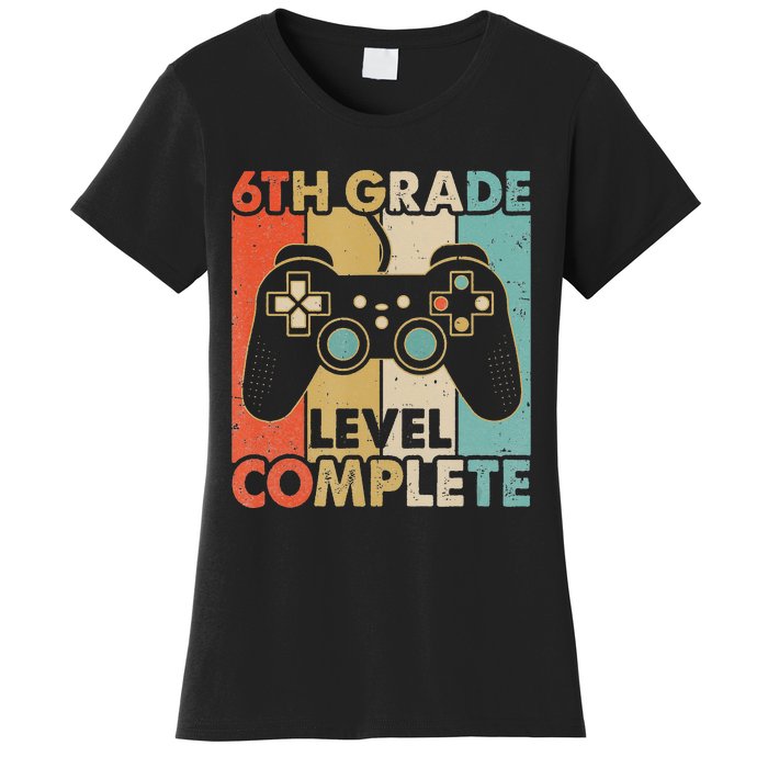 6Th Grade Graduation Level Complete Video Games Women's T-Shirt