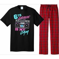 6th Grade Is My Jam Vintage 80s Boombox Last Day Of School Pajama Set