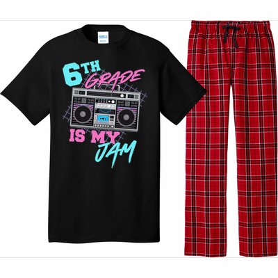 6th Grade Is My Jam Vintage 80s Boombox Last Day Of School Pajama Set