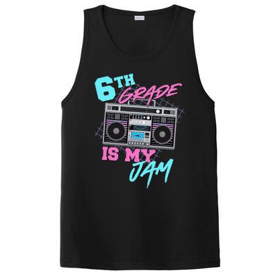 6th Grade Is My Jam Vintage 80s Boombox Last Day Of School PosiCharge Competitor Tank