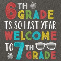 6th Grade Is So Last Year Welcome To 7th Grade Teachers Gift Cotton Canvas Backpack