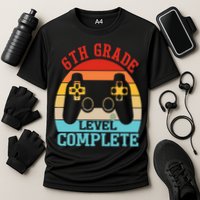 6th Grade Level Complete Last Day Of School Graduation Cooling Performance Crew T-Shirt