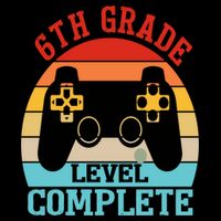 6th Grade Level Complete Last Day Of School Graduation Cooling Performance Crew T-Shirt