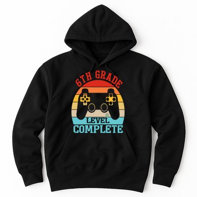 6th Grade Level Complete Last Day Of School Graduation Hoodie