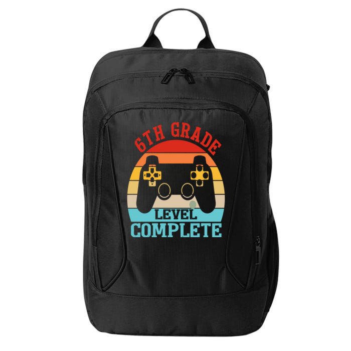 6th Grade Level Complete Last Day Of School Graduation City Backpack