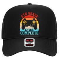 6th Grade Level Complete Last Day Of School Graduation Hat