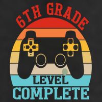 6th Grade Level Complete Last Day Of School Graduation Hat