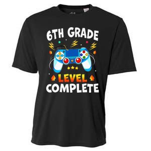 6Th Grade Level Complete School Graduation Video Gamer Cooling Performance Crew T-Shirt