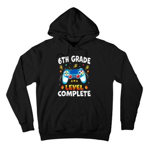 6Th Grade Level Complete School Graduation Video Gamer Hoodie