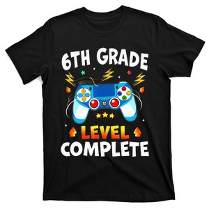 6Th Grade Level Complete School Graduation Video Gamer T-Shirt