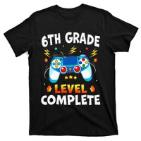 6Th Grade Level Complete School Graduation Video Gamer T-Shirt