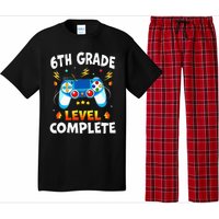 6Th Grade Level Complete School Graduation Video Gamer Pajama Set