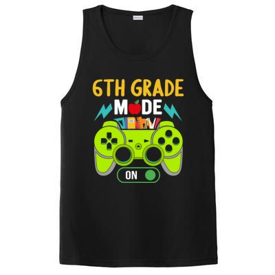 6Th Grade Mode On Gamer Back To School First Days Funny Gift PosiCharge Competitor Tank