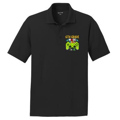 6Th Grade Mode On Gamer Back To School First Days Funny Gift PosiCharge RacerMesh Polo