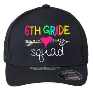 6th Grade Squad Sixth Teacher Student Team Back To School Gift Flexfit Unipanel Trucker Cap