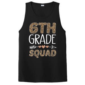 6th Grade Squad Leopard Teacher Student PosiCharge Competitor Tank