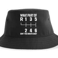 6 Gear Shift Manual Car What Part Of DonT You Understand Sustainable Bucket Hat