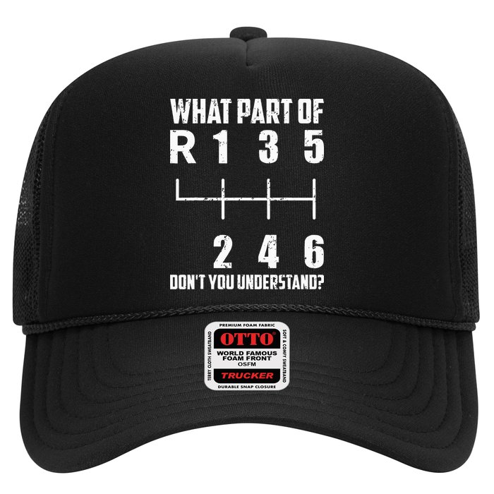 6 Gear Shift Manual Car What Part Of DonT You Understand Hat
