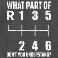 6 Gear Shift Manual Car What Part Of DonT You Understand Vector Backpack