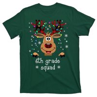 6th Grade Squad Reindeer Christmas T-Shirt