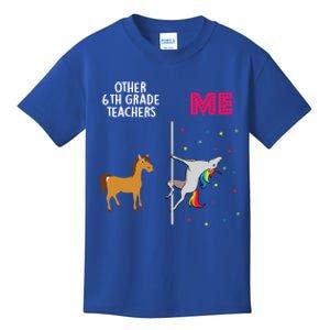 6Th Grade Teacher Unicorn Others You Cute Gift Kids T-Shirt