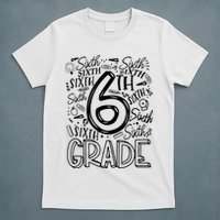 6th Grade Teacher Sixth Grade Teacher Teaching Job T-Shirt