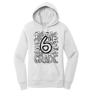 6th Grade Teacher Sixth Grade Teacher Teaching Job Women's Pullover Hoodie