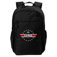 6th Grade Top Gun Pilot Back To School Backpack