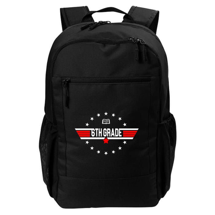 6th Grade Top Gun Pilot Back To School Backpack