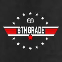 6th Grade Top Gun Pilot Back To School Adult Drive Performance Visor