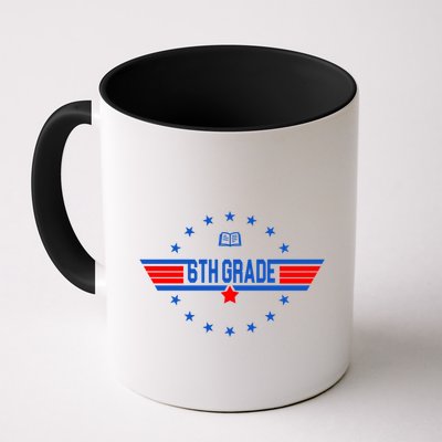 6th Grade Top Gun Pilot Back To School Mug