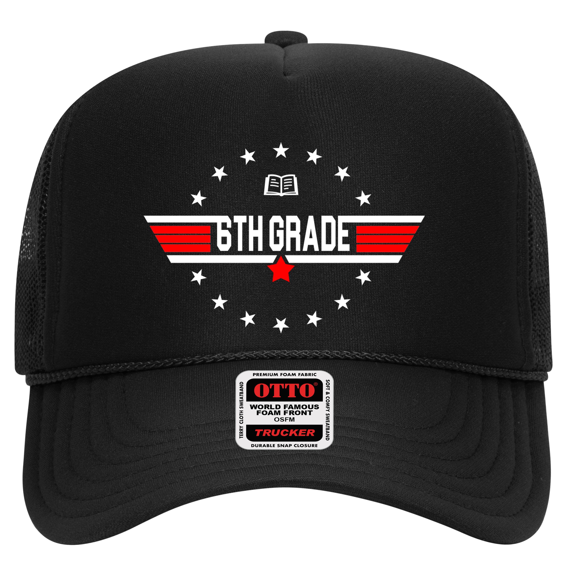 6th Grade Top Gun Pilot Back To School Hat