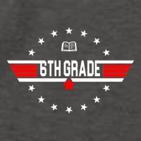 6th Grade Top Gun Pilot Back To School Vector Backpack