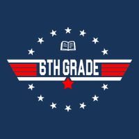 6th Grade Top Gun Pilot Back To School Flatbill Hat