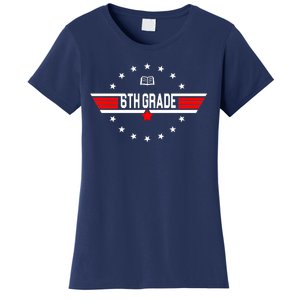 6th Grade Top Gun Pilot Back To School Women's T-Shirt